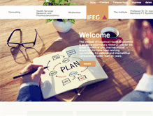 Tablet Screenshot of ifeg.de